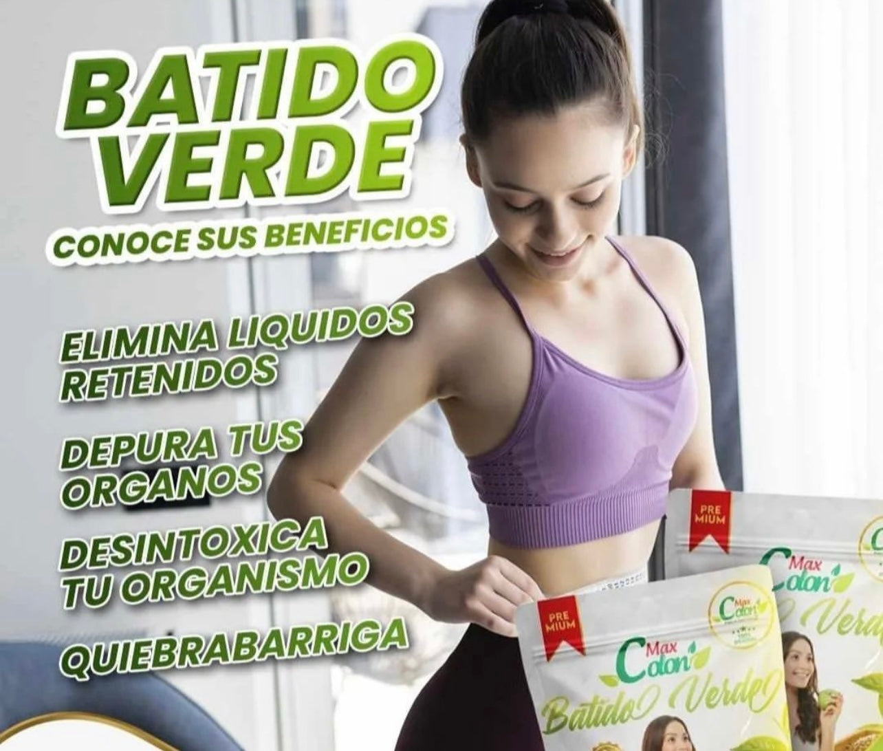 BATIDO VERDE FUNCIONAL Y NUTRITIVO X 450GR