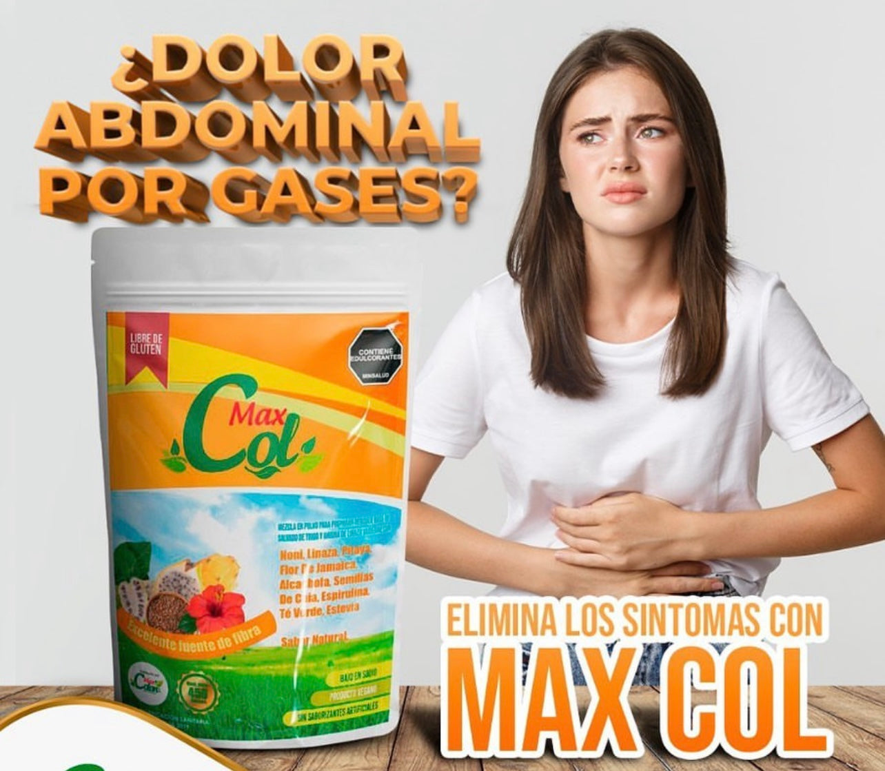 FIBRA PARA ADELGAZAR MAX COLON X450GR